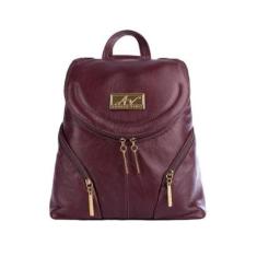 Mochila pequena de couro Cecília-Feminino