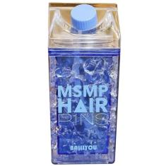 copo squeeze Garrafa Gel congelante canudo bico Azul 400ml