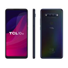 Smartphone TCL 10 SE 128GB Azul 4G Octa-Core - 4GB RAM Tela 6,52 Câm. 