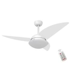 Ventilador Clear Branco 220V e Controle Remoto - Mais de Casa