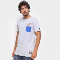 Camiseta Starter Pocket Wally Group, Mescla, P