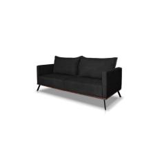 Sofá 2 Lugares Decorativo Atlas 2,00cm Pés Retro Linho Boucle 3304 - M