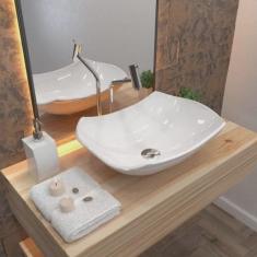 Kit Cuba L42 com Válvula Click 1 B + Sifão Cromado e Flexível Compace