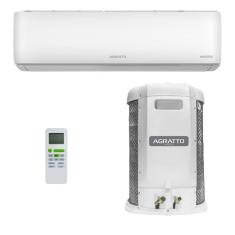 Ar-Condicionado Split HW Inverter Agratto Liv Top 30.000 BTUs R-32 Só Frio 220V