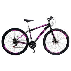 Bicicleta Aro 29 Kls Sport Gold Freio Disco Mtb 21 Marchas-Unissex