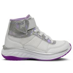 Tenis Feminino Infantil Nº 28 Ao 36 Botinha Escolar 11.117j-Feminino