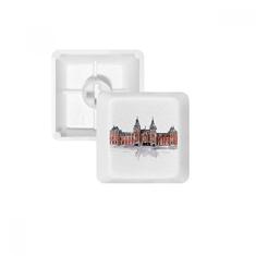 Rijks Museum in holandês teclado mecânico PBT kit de atualização para jogos