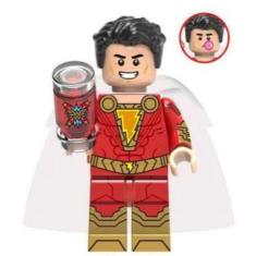 Boneco Blocos De Montar Dc Comics Shazam Super Herói