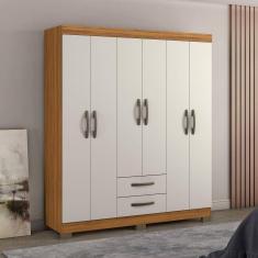 Guarda Roupa 6 Portas 2 Gavetas NT5130 Notável