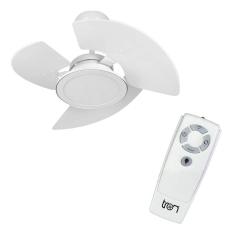 Ventilador de teto aventador led 3 pás com controle remoto