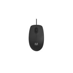 Mouse Com Fio Silencioso Usb 1200dpi Multilaser Mo386 Preto