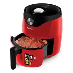 Fritadeira Air Fryer Sem Oleo Mickey Mouse Mallory 127v Cor Vermelho 110v Funny