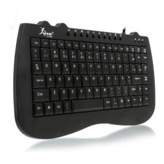 Teclado Multimídia USB Knup KP-2008 Ergonômico Preto - Alinee