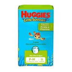 Fralda Huggies Para Piscina Little Swimmers Praia e Piscina Tamanho P/