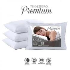 Travesseiro Premium 50cmx70cm com Fibra Siliconizada - Texhome