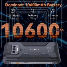 Smartphone Cubot KingKong 8 Robusto de 6 GB de RAM 256 GB ROM 10600mA