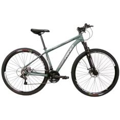 Bicicleta Aro 29 Rino Everest 24v – Freio Hidráulico, SHIMANO TZ (Verde Exercito, 21)