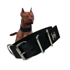 SparkDog Collars Coleira para cães de trabalho - Coleira para cães de 5 cm de largura, cinto de segurança de poliéster de 4 camadas, ferragens soldadas de aço inoxidável resistente, estilo tático,