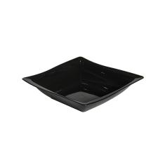 Saladeira Moove Quadrada 25x25 Preta Em Policarbonato Linha Profissional Cook Vem