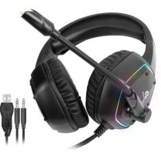 Headset Gamer Fortrek Blackfire RGB 50mm Preto