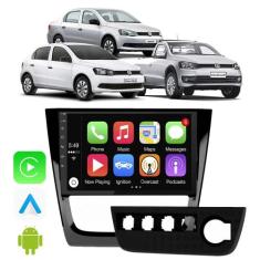 Kit Multimidia Gol Saveiro Voyage G6 2012 2014 2015 2016 9" CarPlay An