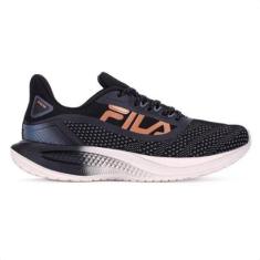 Tênis Fila Efecto Preto e  Grafite - Feminino-Feminino