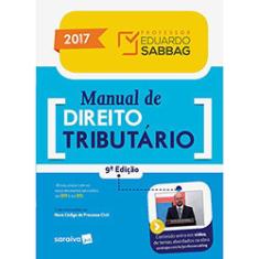 Manual de Direito Tributário - SARAIVA (JURIDICOS) - GRUPO SARAIVA, 3
