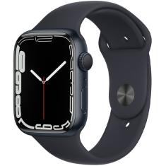 Apple Watch Series 7 45 Mm  Gps - Caixa Meia-Noite De Alumínio