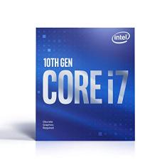 Processador de desktop Intel Core i7-10700F de 10ª geração sem processador gráfico.