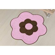 Tapete Formato Big Margarida Dupla Rosa