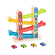 Torre de Carros Média 5 Peças Madeira TY840 Tooky Toy