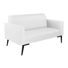 Sofá Namoradeira Pés Villach Marisa Corino D03 - D\`rossi Cor Branco