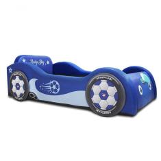 Mini Cama Baby Boy Totalmente Estofada - Cor Azul Tamanho:mini