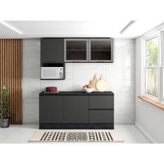 Cozinha 5 peças Ambiente Etna Grafite – Poliman