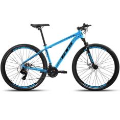 Bicicleta Aro 29 GTS Feel GLX 24 Marchas Freios A Disco-Unissex