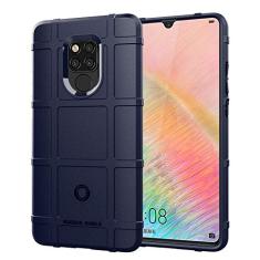 Capa para Huawei Mate 20X, proteção robusta, material TPU de fibra de carbono, suave antiderrapante, macia, anti-impressão digital, capa totalmente protetora para Huawei Mate 20X