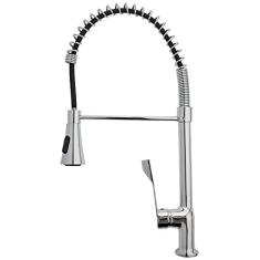 Torneira Móvel Gourmet Cozinha Spray Misturador Mono Comando