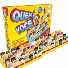 Quem é Você? Jogo De Adivinhação Divertido Tabuleiro Infantil - Pais e Filhos