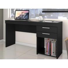 Mesa Para Computador Escrivaninha Home Office Estudos 2 Gavetas 1 Nich