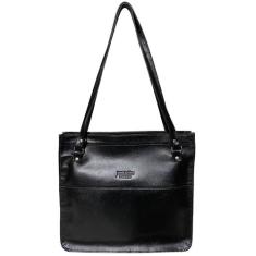 Bolsa Feminina Em Couro Legitimo Trabalho Faculdade Espaçosa Clássica 