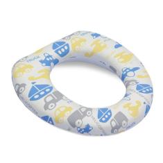 Redutor Assento Infantil Acolchoado Baby Style, Branco Barco