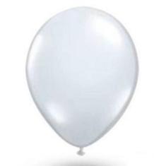 Balão de Látex Branco 8" 20cm 50un Festball, Branco