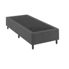Base Box Solteirão King Linhão Preto
