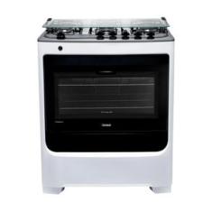 Fogão de Piso Consul 5 Bocas Branco com Acendimento Automático e Botões Removíveis - CFS5NAB Bivolt