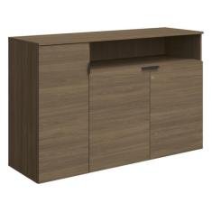 Balcão de Escritório Frame F208 c/ 3 Portas c/ Chave Munique - Kappesb