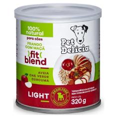 Ração Úmida Para Cães Pet Delicia Light Frango e Maça 320g