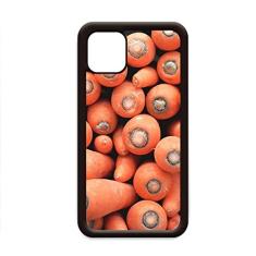 Fotografia de cenouras vagáveis frescas para iPhone 12 Pro Max Capa para Apple Mini Mobile Case