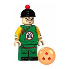 Boneco Blocos De Montar Tien Shinhan Dragon Ball