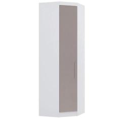 Guarda Roupa de Canto Diagonal Modulado 70cm 1 Porta Alpes Luciane Móv
