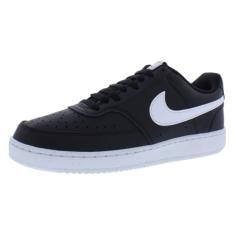 Nike Tênis masculino Court Vision Lo NnLow, Preto/branco/preto, 40